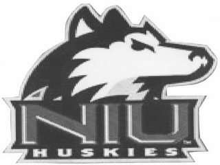 NIU HUSKIES logo