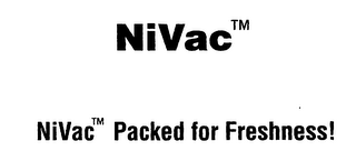 NIVAC PACKED FOR FRESHNESS! logo