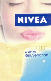 NIVEA A KISS OF REJUVENATION Q10+ logo