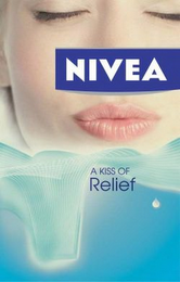 NIVEA A KISS OF RELIEF logo