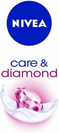NIVEA CARE & DIAMOND logo