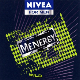 NIVEA FOR MEN MENERGY WILD logo