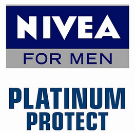 NIVEA FOR MEN PLATINUM PROTECT logo