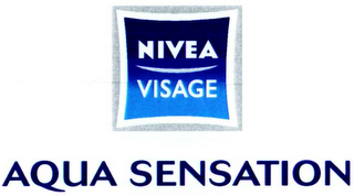 NIVEA VISAGE AQUA SENSATION logo