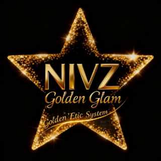NIVZ GOLDEN GLAM GOLDEN 'ETIC SYSTEM logo