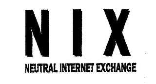 NIX NEUTRAL INTERNET EXCHANGE logo