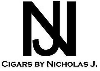 NJ CIGARS BY NICHOLAS J. logo