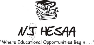 NJ HESAA "WHERE EDUCATIONAL OPPORTUNITIES BEGIN..." logo