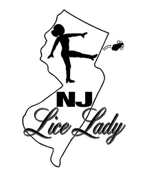 NJ LICE LADY logo