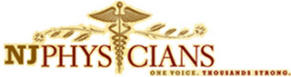 NJ PHYSICIANS ONE VOICE. THOUSANDS STRONG. logo