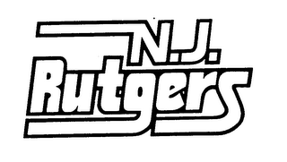 N.J. RUTGERS logo