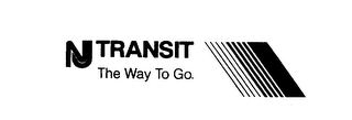 NJ TRANSIT THE WAY TO GO. logo