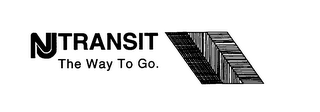 NJ TRANSIT THE WAY TO GO. logo