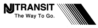 NJ TRANSIT THE WAY TO GO. logo