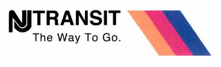 NJ TRANSIT THE WAY TO GO. logo