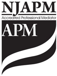 NJAPM ACCREDITED PROFESSIONAL MEDIATOR APM logo