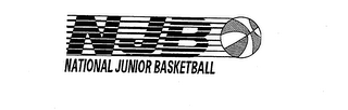 NJB NATIONAL JUNIOR BASKETBALL logo