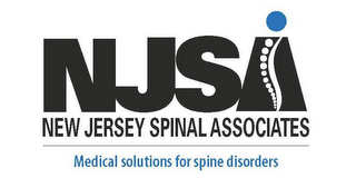 NJSA NEW JERSEY SPINAL ASSOCIATES MEDICAL SOLUTIONS FOR SPINE DISORDERS logo
