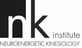 NK INSTITUTE NEUROENERGETIC KINESIOLOGY logo