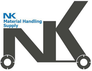 NK MATERIAL HANDLING SUPPLY NK logo