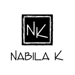 NK NABILA K logo