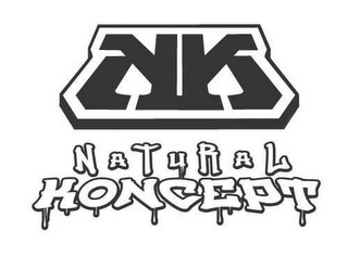 NK NATURAL KONCEPT logo