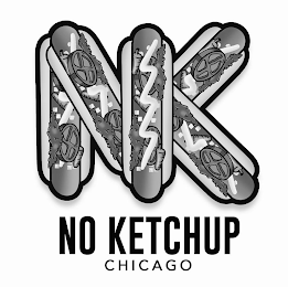 NK NO KETCHUP CHICAGO logo