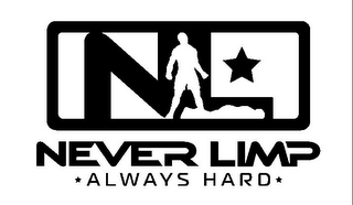 NL NEVER LIMP ALWAYS HARD logo