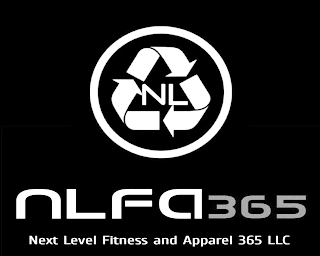 NL NLFA365 NEXT LEVEL FITNESS AND APPAREL 365 LLC logo