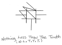 NLTTT NOTHING LESS THAN THE TRUTH (N.L.T.T.T.) logo