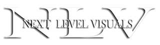 NLV NEXT LEVEL VISUALS logo