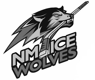 NM ICE WOLVES logo