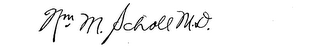 NM M. SCHOLL M. D. logo