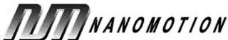 NM NANOMOTION logo