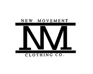 NM NEW MOVEMENT CLOTHING CO. logo