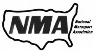NMA NATIONAL MOTOSPORT ASSOCIATION logo
