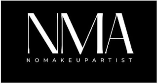 NMA NOMAKEUPARTIST logo