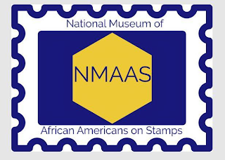 NMAAS NATIONAL MUSEUM OF AFRICAN AMERICANS ON STAMPS logo