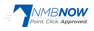 NMBNOW POINT. CLICK. APPROVED. logo