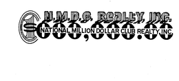 N.M.D.C. REALTY, INC. NATIONAL MILLION DOLLAR CLUB REALTY, INC. logo