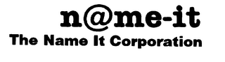 N@ME-IT THE NAME IT CORPORATION logo