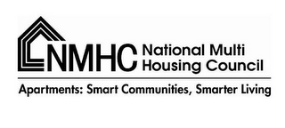 NMHC NATIONAL MULTI HOUSING COUNCIL APARTMENTS: SMART COMMUNITIES, SMARTER LIVING logo