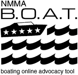 NMMA B.O.A.T. BOATING ONLINE ADVOCATING TOOL logo