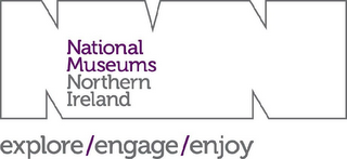 NMNI NATIONAL MUSEUMS NORTHERN IRELAND EXPLORE/ENGAGE/ENJOY logo