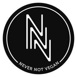 NNV NEVER NOT VEGAN logo