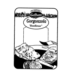 NO. 1 IN ITALIA GALBANI GORGONZOLA ECCELLENZA logo