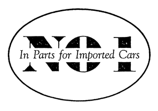 NO 1 IN PARTS FOR IMPORTED CARS logo