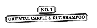 NO. 1 ORIENTAL CARPET & RUG SHAMPOO logo