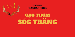 NO. 1 VIETNAM FRAGRANT RICE GAO THOM SOC TRANG logo