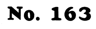 NO. 163 logo
